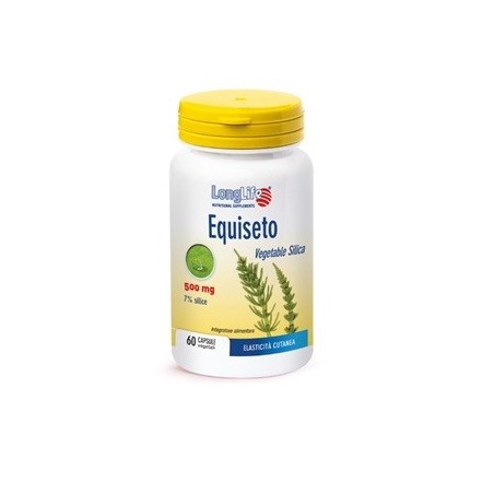LongLife Equiseto 500 mg integratore per elasticità cutanea 60 capsule LongLife Equiseto 500 mg integratore per elasticità cutanea 60 capsule