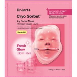 DR JART+ CRYO SORBET ICY FACIAL MASK 4 PEZZI
