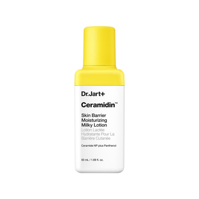 Dr. Jart+ Ceramidin Skin Barrier Moisturizing Milky Lotion lozione viso lenitiva pelle secca e tesa 50 ml Dr. Jart+ Ceramidin Skin Barrier Moisturizing Milky Lotion lozione viso lenitiva pelle secca e tesa 50 ml