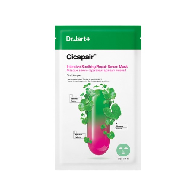 Dr. Jart+ Cicapair Intensive Soothing Repair Serum Mask maschera monouso riparatrice intensiva