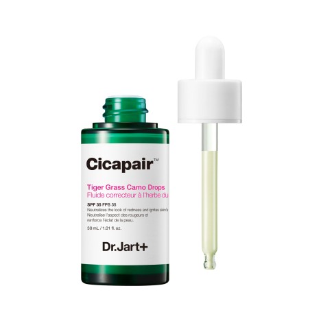 Dr. Jart+ Cicapair Tiger Grass Camo Drops SPF35 siero viso uniformante 30 ml Dr. Jart+ Cicapair Tiger Grass Camo Drops SPF35 siero viso uniformante 30 ml