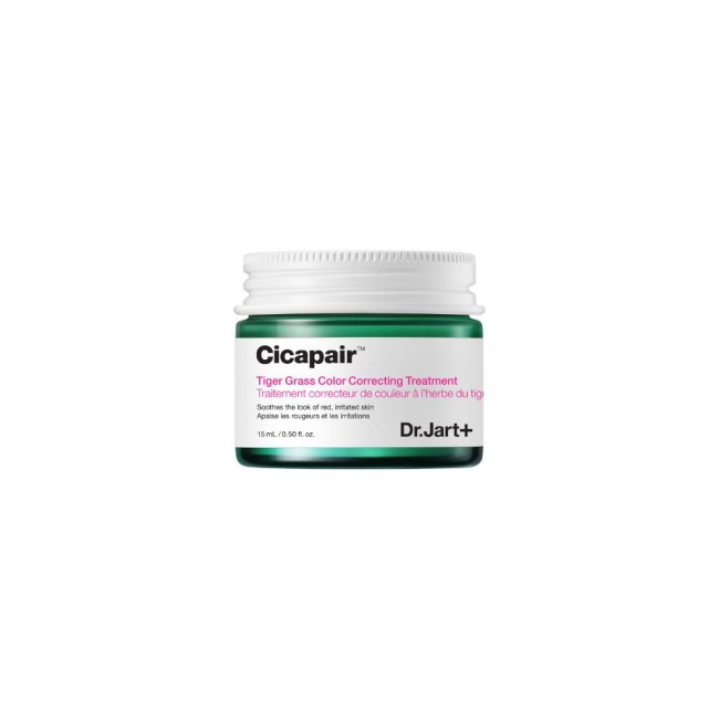 Dr. Jart+ Cicapair Tiger Grass Color Correcting Treatment crema viso uniformante lenitiva 15 ml Dr. Jart+ Cicapair Tiger Grass Color Correcting Treatment crema viso uniformante lenitiva 15 ml