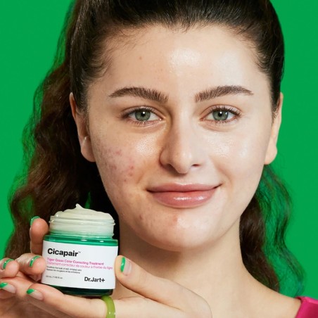 Dr. Jart+ Cicapair Tiger Grass Color Correcting Treatment crema viso uniformante lenitiva 50 ml Dr. Jart+ Cicapair Tiger Grass Color Correcting Treatment crema viso uniformante lenitiva 50 ml