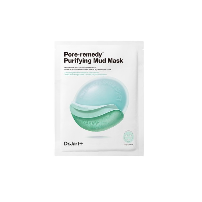 Dr. Jart+ Dermask Pore Remedy Purifying Mud Mask maschera monouso all'argilla Dr. Jart+ Dermask Pore Remedy Purifying Mud Mask maschera monouso all'argilla