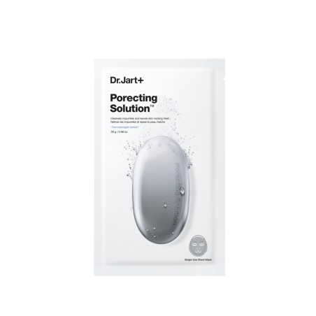 Dr. Jart+ Dermask Porecting Solution maschera viso monouso frizzante perfezionante 28 g Dr. Jart+ Dermask Porecting Solution maschera viso monouso frizzante perfezionante 28 g