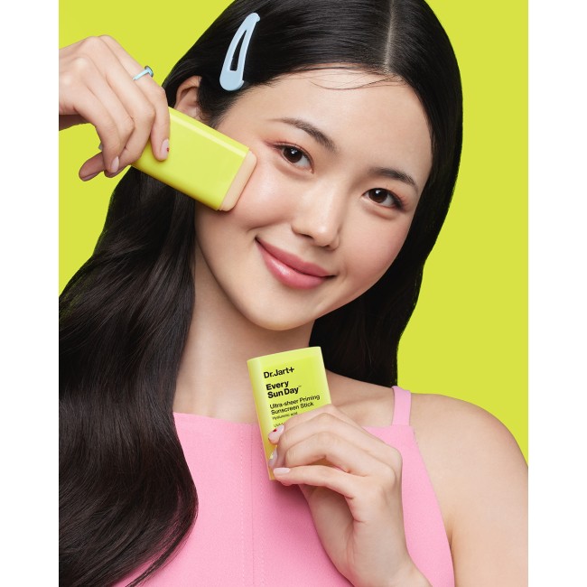 Dr. Jart+ Every Sun Day Ultra Sheer Priming Sunscreen Stick SPF50+ solare tascabile 19 g Dr. Jart+ Every Sun Day Ultra Sheer Priming Sunscreen Stick SPF50+ solare tascabile 19 g