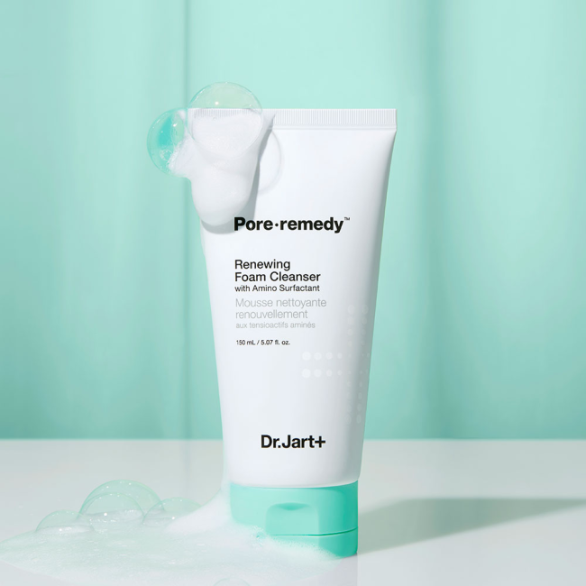 Dr. Jart+ Pore Remedy Renewing Foam Cleanser detergente viso purificante 150 ml Dr. Jart+ Pore Remedy Renewing Foam Cleanser detergente viso purificante 150 ml