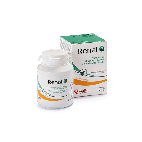 Candioli Renal P mangime complementare per cani e gatti barattolo da 70 g