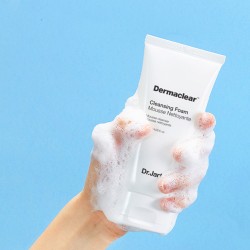 Dr. Jart+ Dermaclear Cleansing Foam schiuma detergente viso pelle secca 120 ml Dr. Jart+ Dermaclear Cleansing Foam schiuma detergente viso pelle secca 120 ml