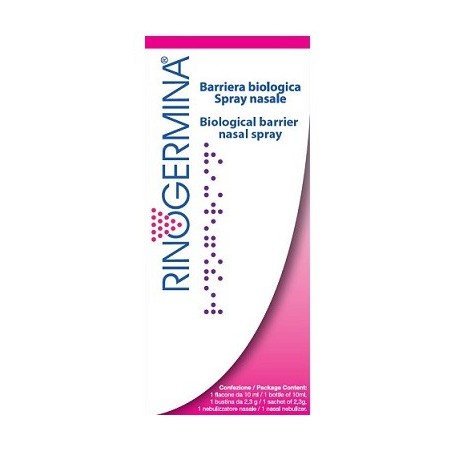 Rinogermina Spray Nasale Barriera Biologica protettivo per naso 10 ml Rinogermina Spray Nasale Barriera Biologica protettivo per naso 10 ml