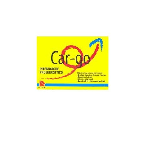Car-go integratore ricostituente antiossidante 20 bustine Car-go integratore ricostituente antiossidante 20 bustine