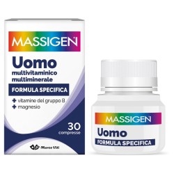 Marco Viti Massigen Uomo Multivitaminico E Multiminerale 30 Compresse Rivestite