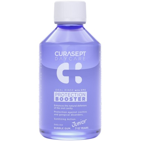 Curasept Daycare Collutorio Protection Booster Junior per bambini 100 ml Curasept Daycare Collutorio Protection Booster Junior per bambini 100 ml
