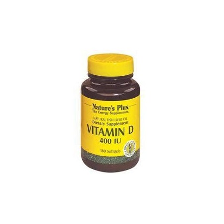 Nature's Plus vitamina D3 400 UI per la salute delle ossa 180 capsule softgel Nature's Plus vitamina D3 400 UI per la salute delle ossa 180 capsule softgel