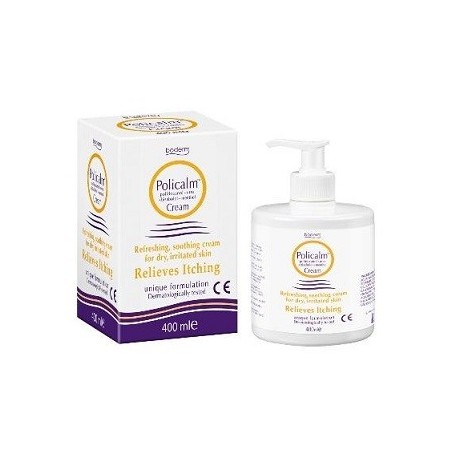 Policalm Crema lenitiva calmante per prurito e rossore cutaneo 400 ml Policalm Crema lenitiva calmante per prurito e rossore cutaneo 400 ml