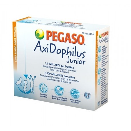Pegaso Axidophilus Junior Fermenti Lattici Vivi per Bambini 14 bustine