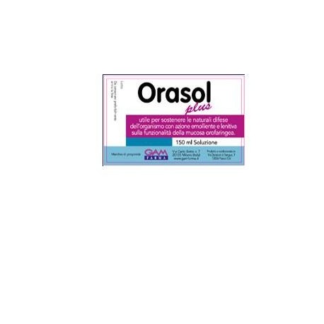 Orasol Plus integratore per le vie respiratorie 150 ml