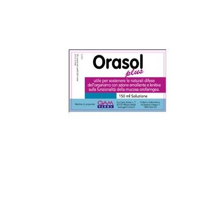 Orasol Plus integratore per le vie respiratorie 150 ml Orasol Plus integratore per le vie respiratorie 150 ml