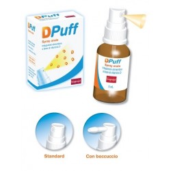 DPuff Spray orale integratore di vitamina D per le ossa 8 ml