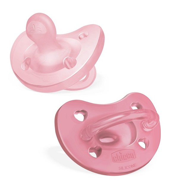 Chicco Gommotto Silicone Rosa 6-16 Mesi 2 Pezzi Chicco Gommotto Silicone Rosa 6-16 Mesi 2 Pezzi
