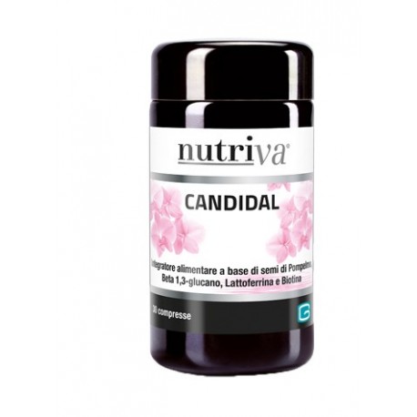 Nutriva Candidal integratore per infezioni da candida e recidive30 compresse