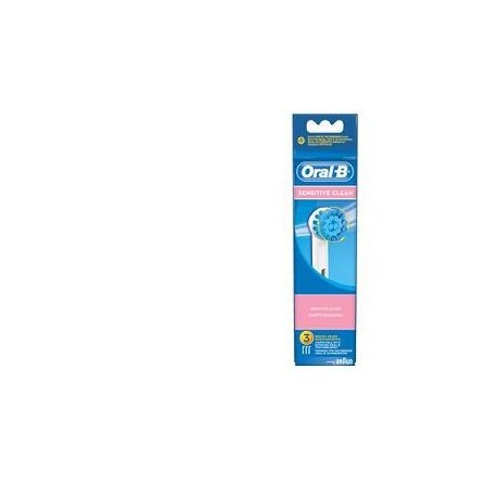 Oral-B testina di ricambio Sensitive Clean per denti sensibili 3 pezzi Oral-B testina di ricambio Sensitive Clean per denti sensibili 3 pezzi