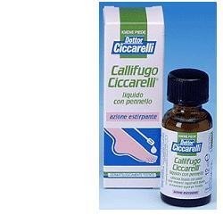 Callifugo Ciccarelli liquido con pennello per rimuovere calli e duroni 12 ml