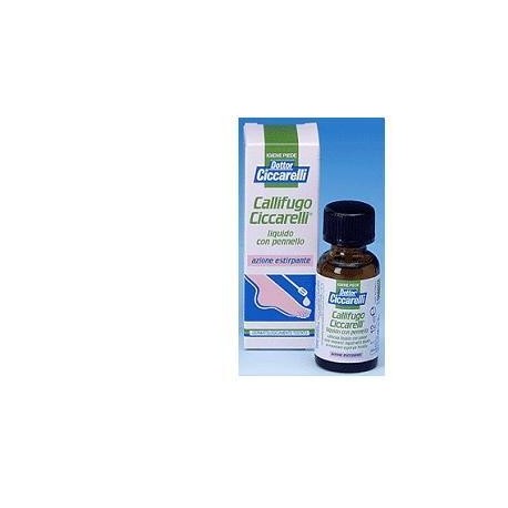 Callifugo Ciccarelli liquido con pennello per rimuovere calli e duroni 12 ml