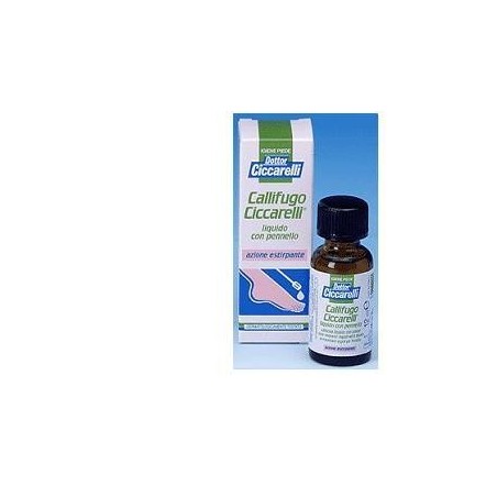 Callifugo Ciccarelli liquido con pennello per rimuovere calli e duroni 12 ml Callifugo Ciccarelli liquido con pennello per rimuovere calli e duroni 12 ml