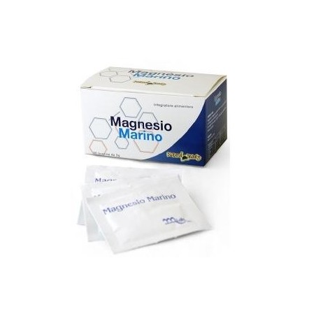 Magnesio marino integratore contro la stanchezza 30 bustine Magnesio marino integratore contro la stanchezza 30 bustine