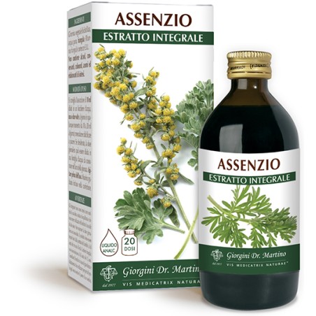 Dr. Giorgini Assenzio estratto integrale digestivo intestinale 200 ml Dr. Giorgini Assenzio estratto integrale digestivo intestinale 200 ml