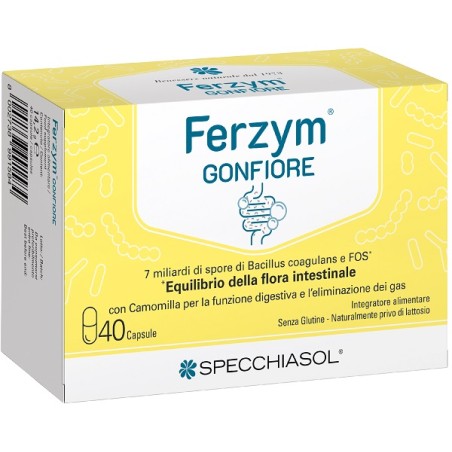 Specchiasol Ferzym Gonfiore 40 Capsule