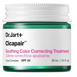 Dr. Jart+ Cicapair Soothing Color Correcting Treatment SPF 30 crema viso uniformante lenitiva 30 ml