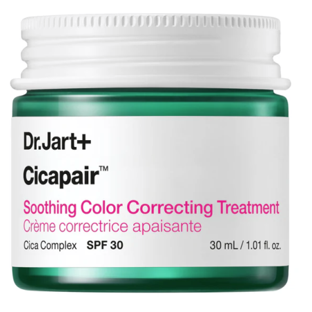 Dr. Jart+ Cicapair Soothing Color Correcting Treatment SPF 30 crema viso uniformante lenitiva 30 ml