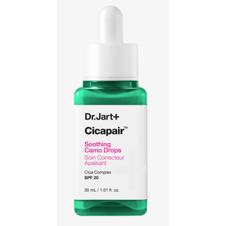 Dr. Jart+ Cicapair Soothing Camo Drops SPF 20 siero viso uniformante 30 ml Dr. Jart+ Cicapair Soothing Camo Drops SPF 20 siero viso uniformante 30 ml