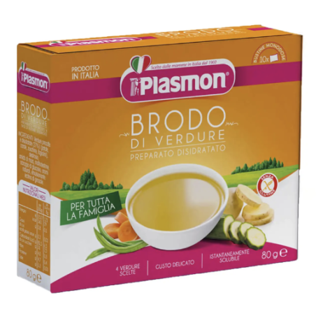 Plasmon Brodo di Verdure Disidratate 80 g