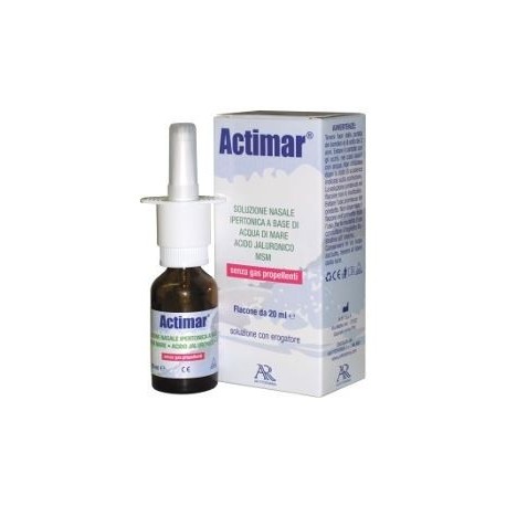 Uriach Actimar soluzione salina nasale ipertonica 3% spray 20 ml