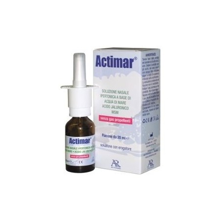 Uriach Actimar soluzione salina nasale ipertonica 3% spray 20 ml