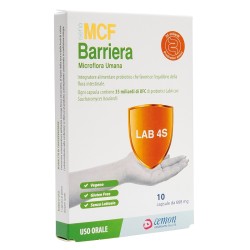 MCF Barriera Probiotici Equilibrio Intestinale 10 Capsule