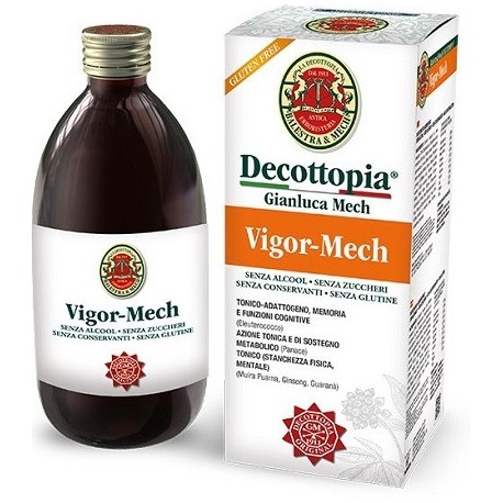 Decottopia Vigor-Mech integratore per stanchezza fisica e mentale 500 ml