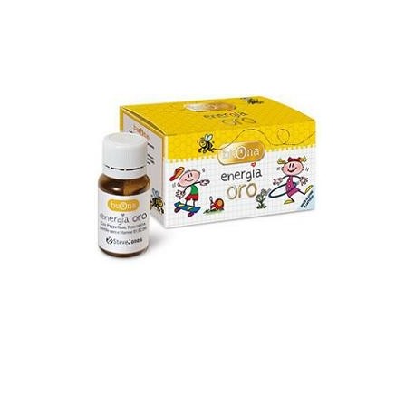 Steve Jones Buona Energia Oro integratore antiossidante per la stanchezza nei bambini 10 ml