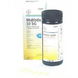 Multistix 10 SG strisce reattive per test dell'urina 25 strisce