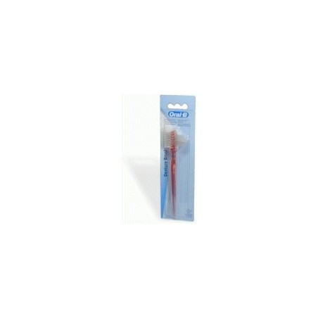Oral B Spazzolino per dentiere con setole per esterno e interno Oral B Spazzolino per dentiere con setole per esterno e interno