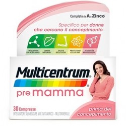 Multicentrum Pre Mamma integratore per favorire il concepimento 30 capsule