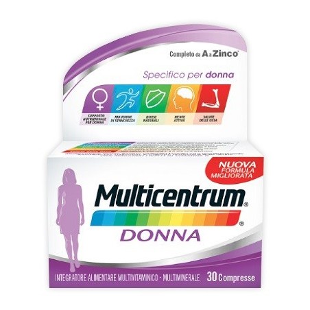 Multicentrum Donna integratore multiviminico e multiminerale 30 compresse