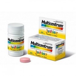Multicentrum Junior integratore multivitaminico per bambini dai 4 anni 30 compresse masticabili
