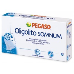 Oligolito Somnum integratore per il benessere psicologico 20 flaconcini 2 ml