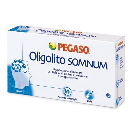 Oligolito Somnum integratore per il benessere psicologico 20 flaconcini 2 ml
