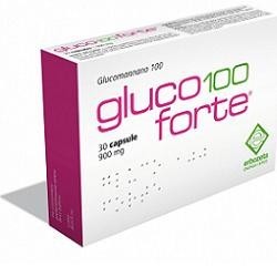 Gluco 100 Forte integratore per il controllo del peso 30 capsule