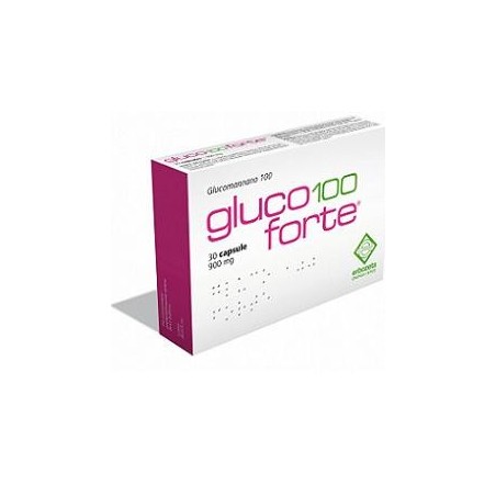 Gluco 100 Forte integratore per il controllo del peso 30 capsule Gluco 100 Forte integratore per il controllo del peso 30 capsule